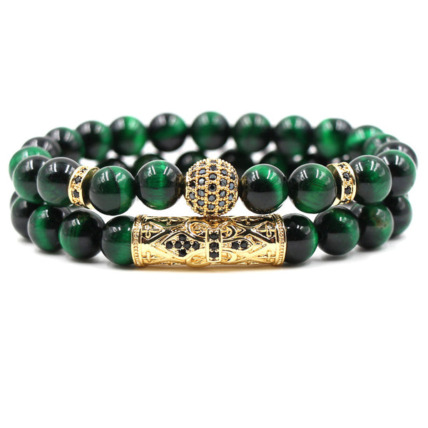 TEMPLE BRACELET GREEN - Acutus