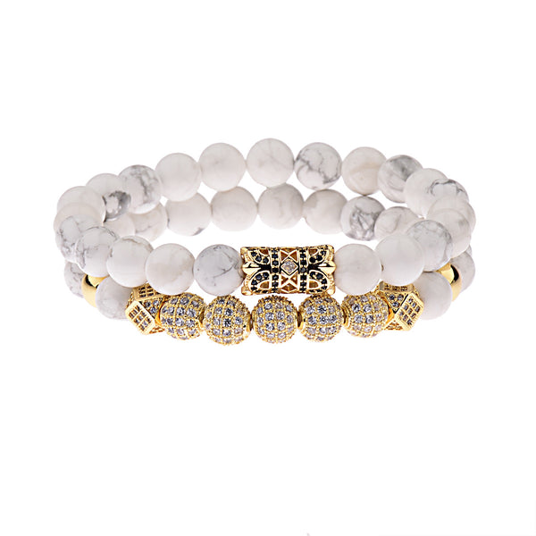 TEMPLE BRACELET WHITE - Acutus