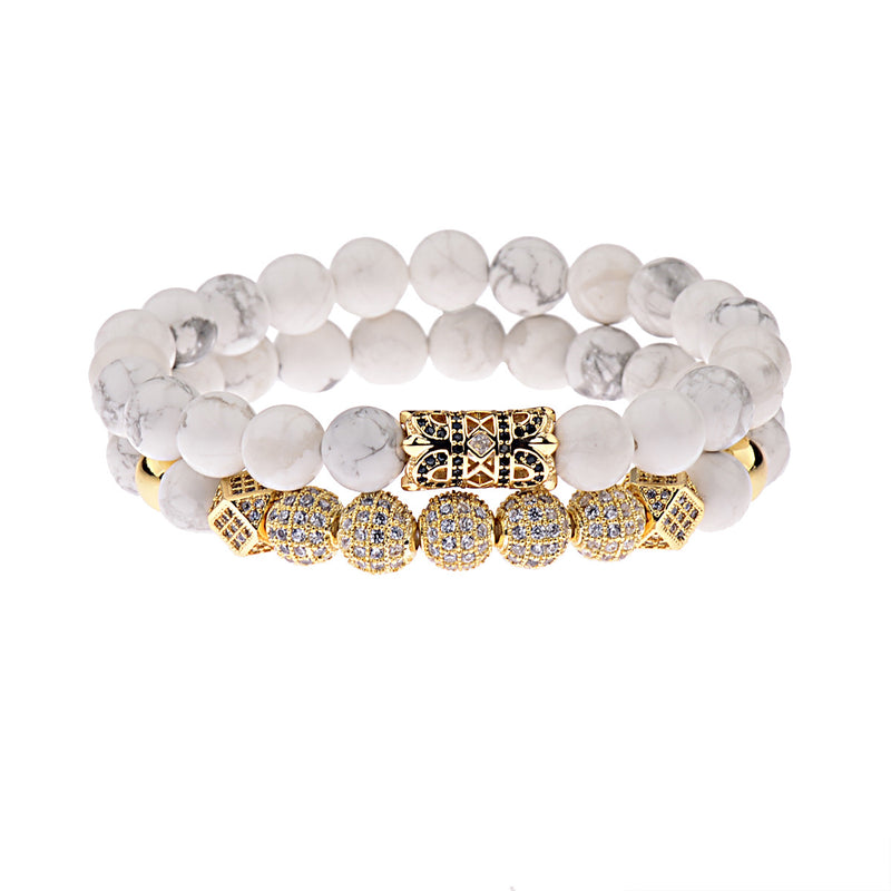 TEMPLE BRACELET WHITE - Acutus