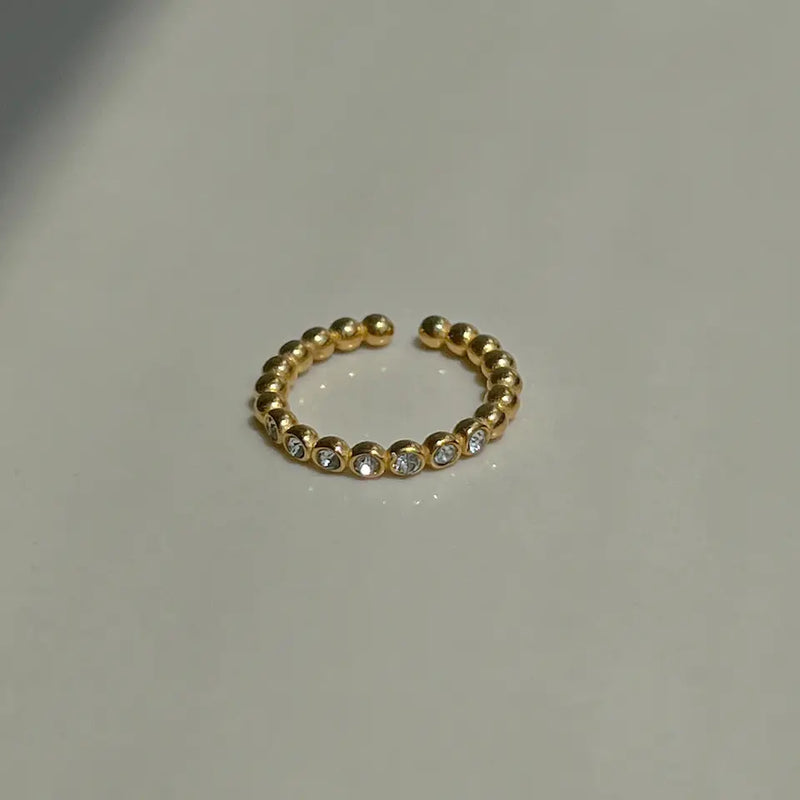 Goldperlen Ring - Acutus