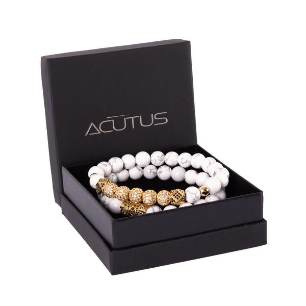 TEMPLE BRACELET WHITE - Acutus