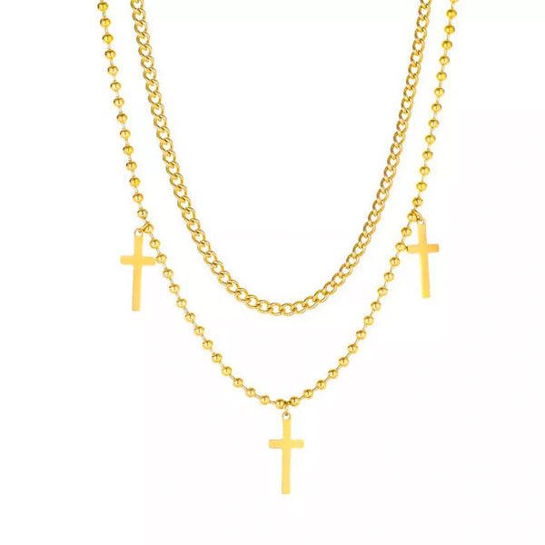 Cross Chain Halskette - Acutus