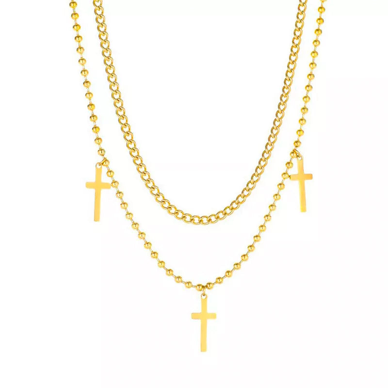 Cross Chain Halskette - Acutus